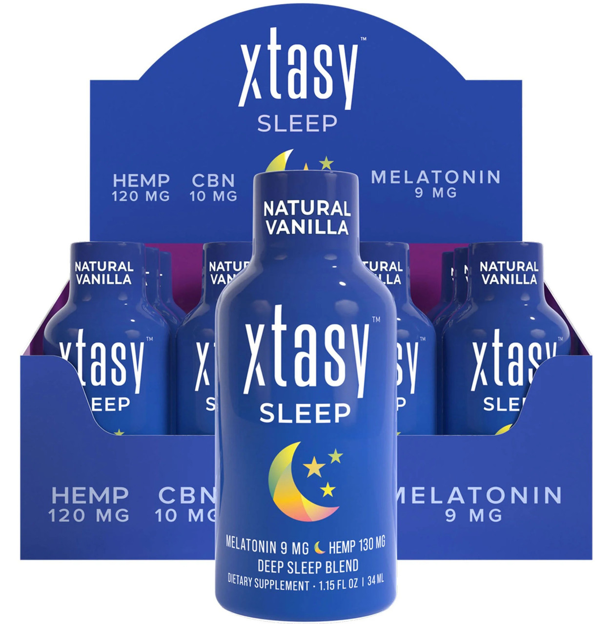 Xtasy CBN Melatonin Sleep Shot The Calm Leaf