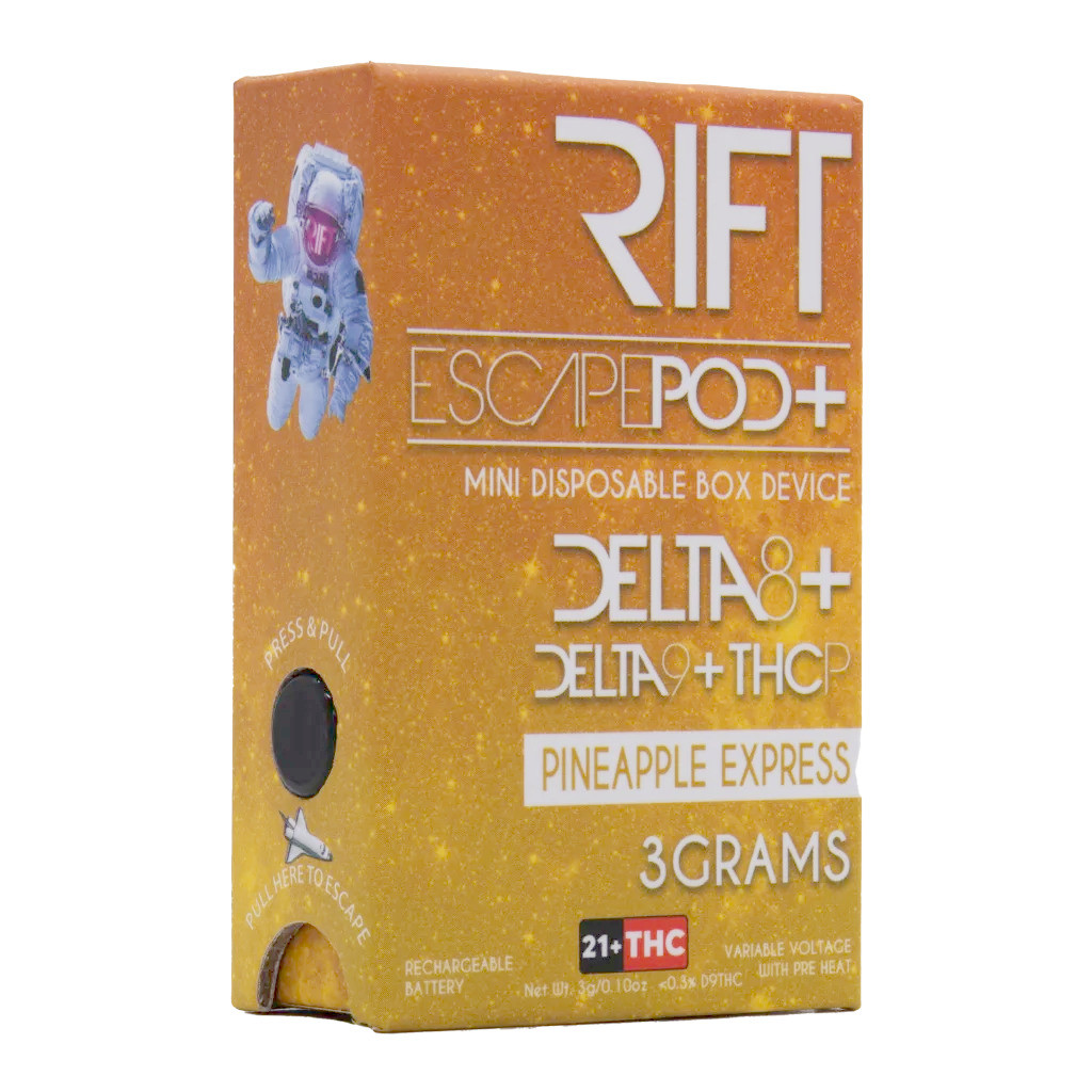 Rift Escape Pod+ 3G Mini Disposable Box Device - Calm Leaf