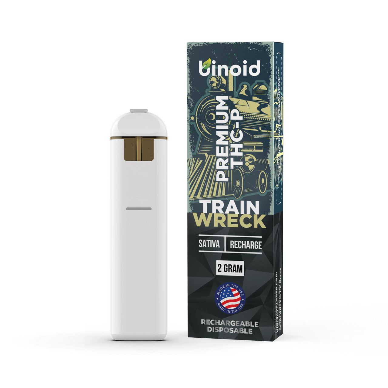 Binoid Premium THC-P 2G Disposable Vape Pen - Calm Leaf