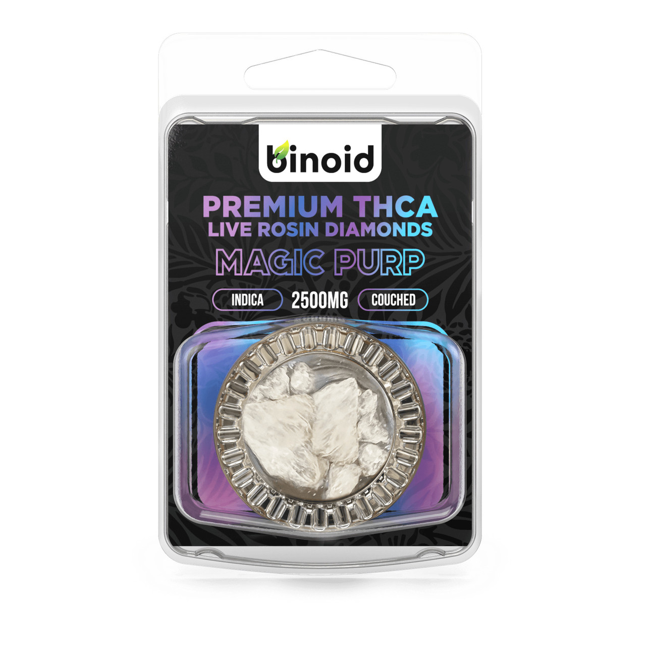 Binoid THCA Live Rosin Diamonds - Calm Leaf