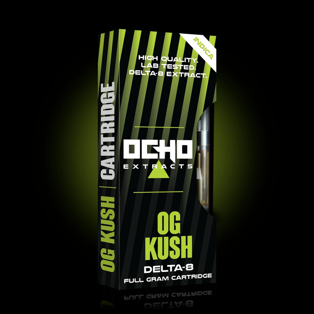 Ocho Extracts Delta 8 THC 1G Vape Cartridge The Calm Leaf