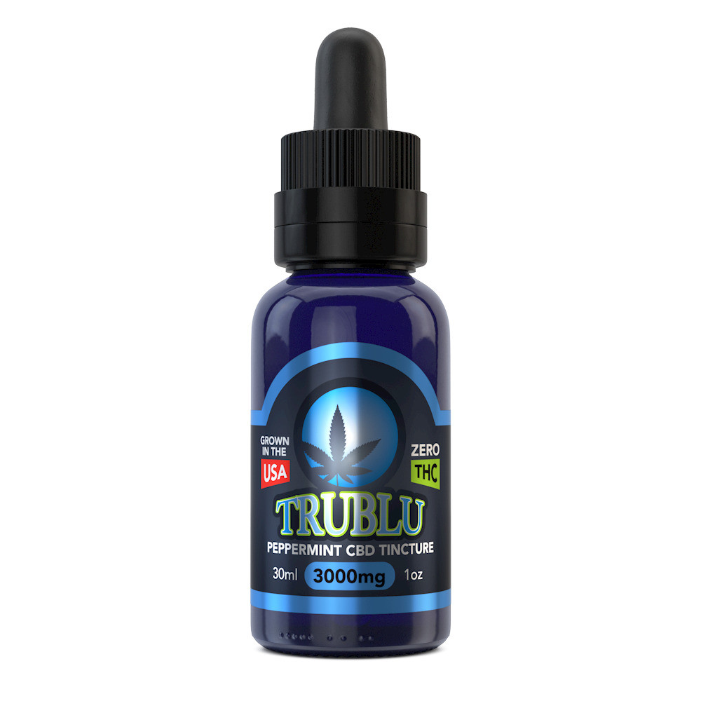 Blue Moon Hemp TruBlu CBD Tincture - Calm Leaf