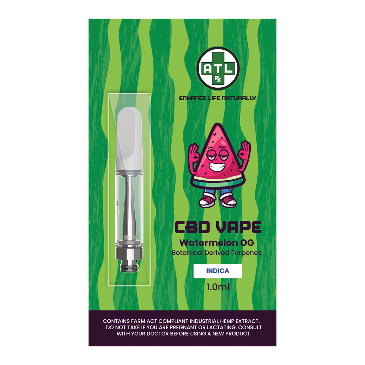 ATLRx CBD 1G Vape Cartridge