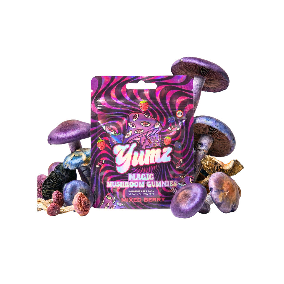 Yumz Magic Nootropic Mushroom Gummies - Calm Leaf