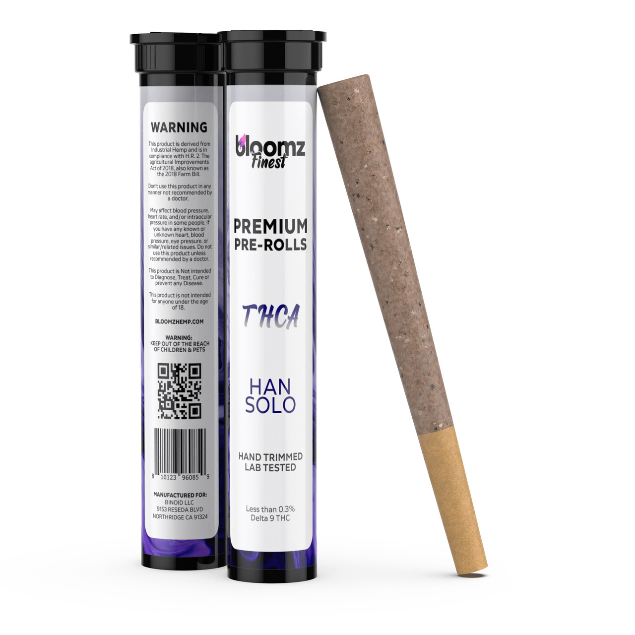 Bloomz Premium THCA Pre-Rolls - Calm Leaf