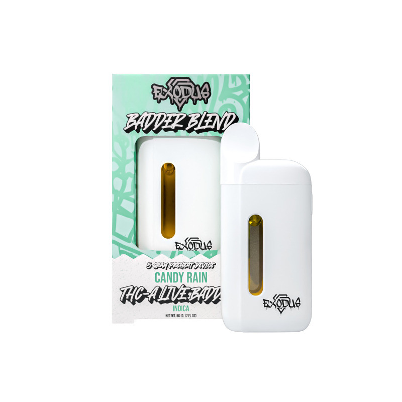 Exodus THCA + D8 + HXY-9 THC 5G Live Resin Disposable Vape Pen