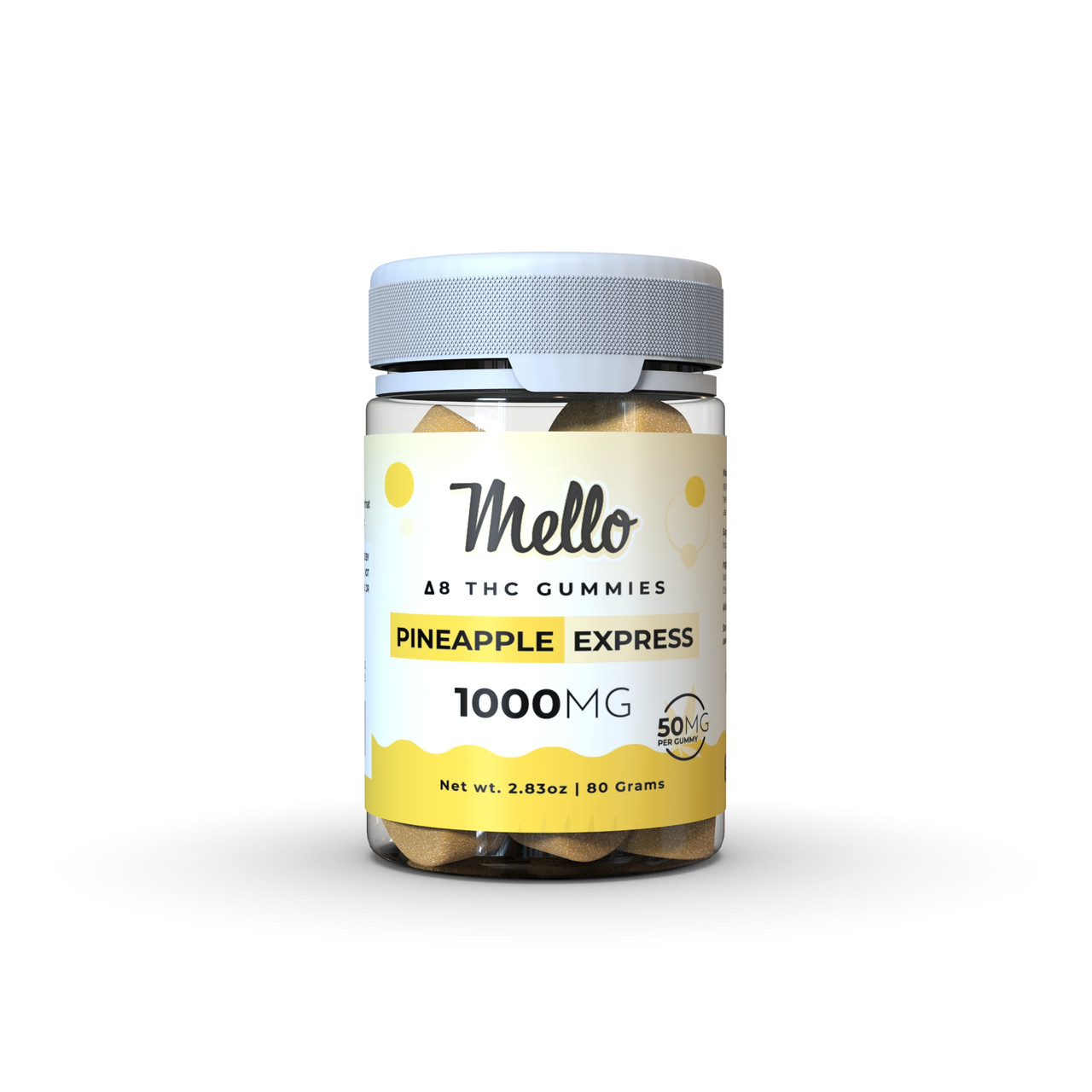 Mello Delta 8 THC Gummies - Calm Leaf