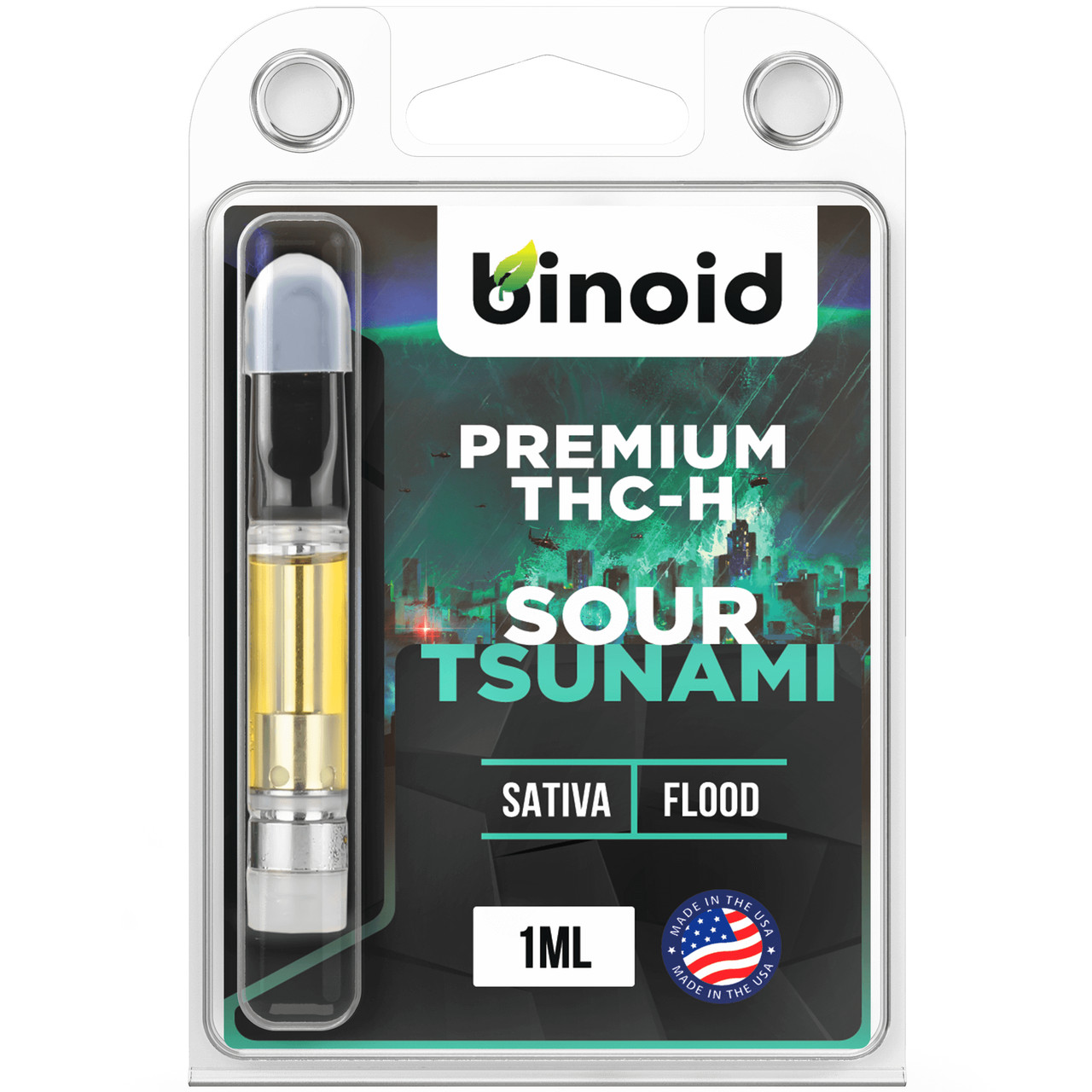 Binoid THC-H 1G Vape Cartridge - Calm Leaf