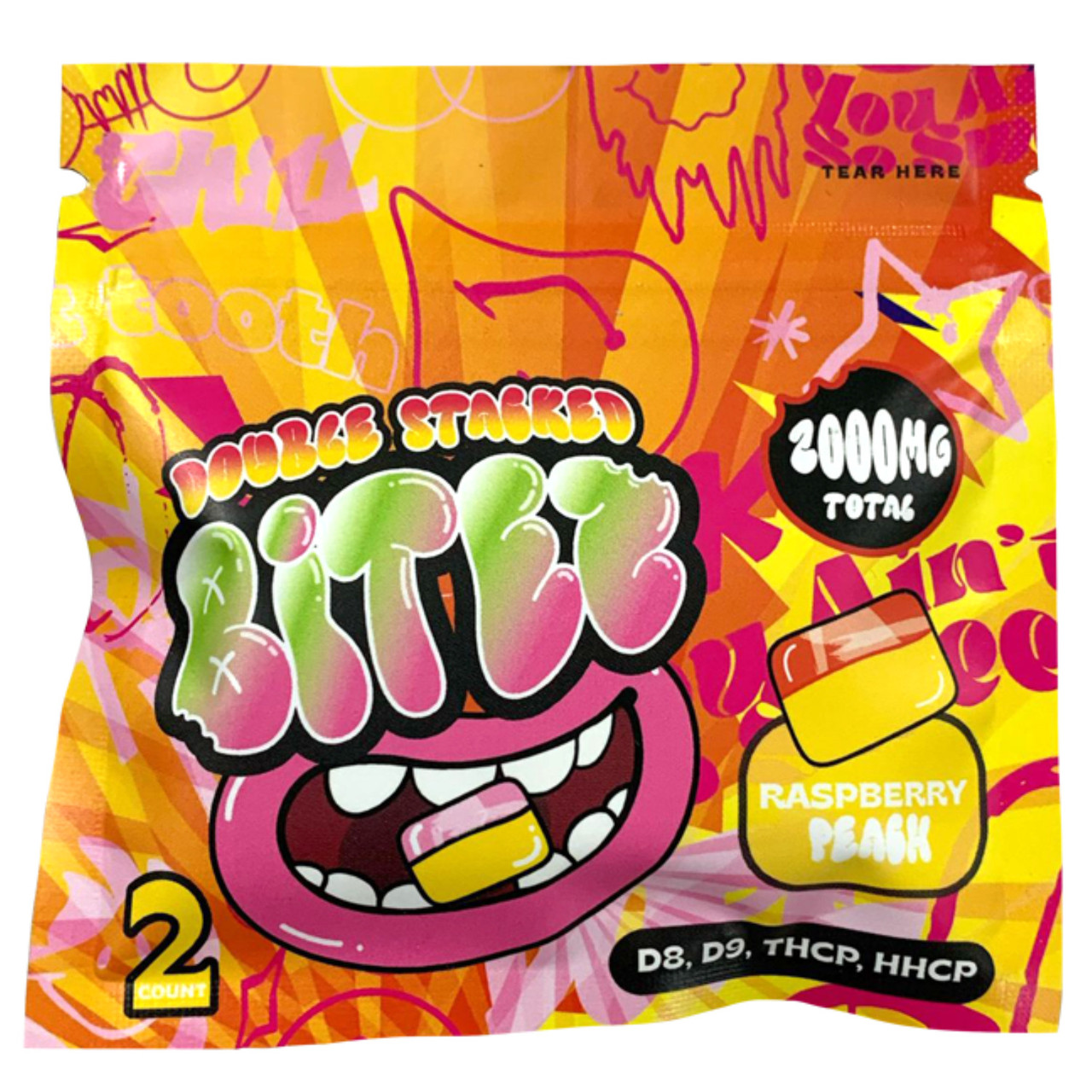 Ocho Extracts X Trip Drip X Sugar Double Stacked Bitez Gummies