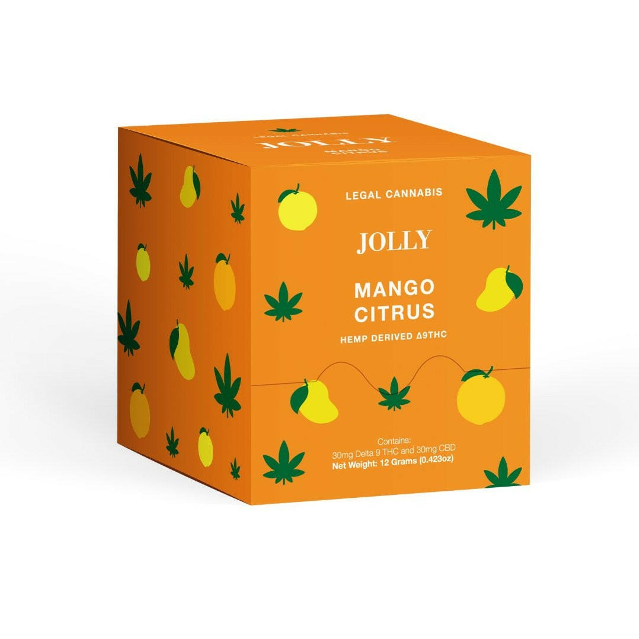 Jolly 1:1 Delta 9 THC + CBD Gummies - Calm Leaf