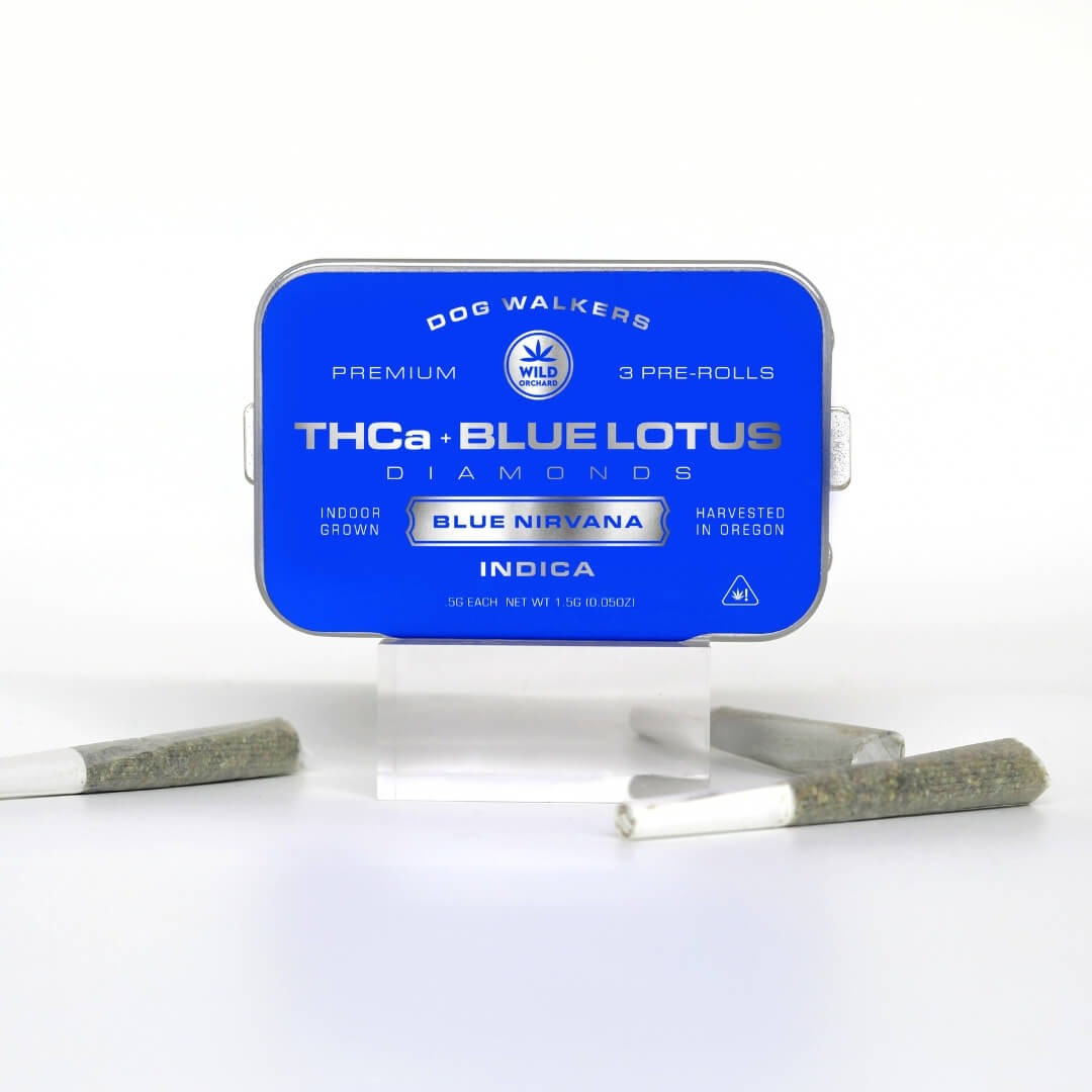 Wild Orchard Blue Lotus THCa Diamonds Pre-Rolls