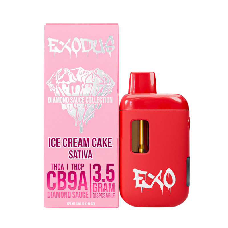 Exodus Diamond Sauce Collection CB9A + THC-A + THC-P 3.5G