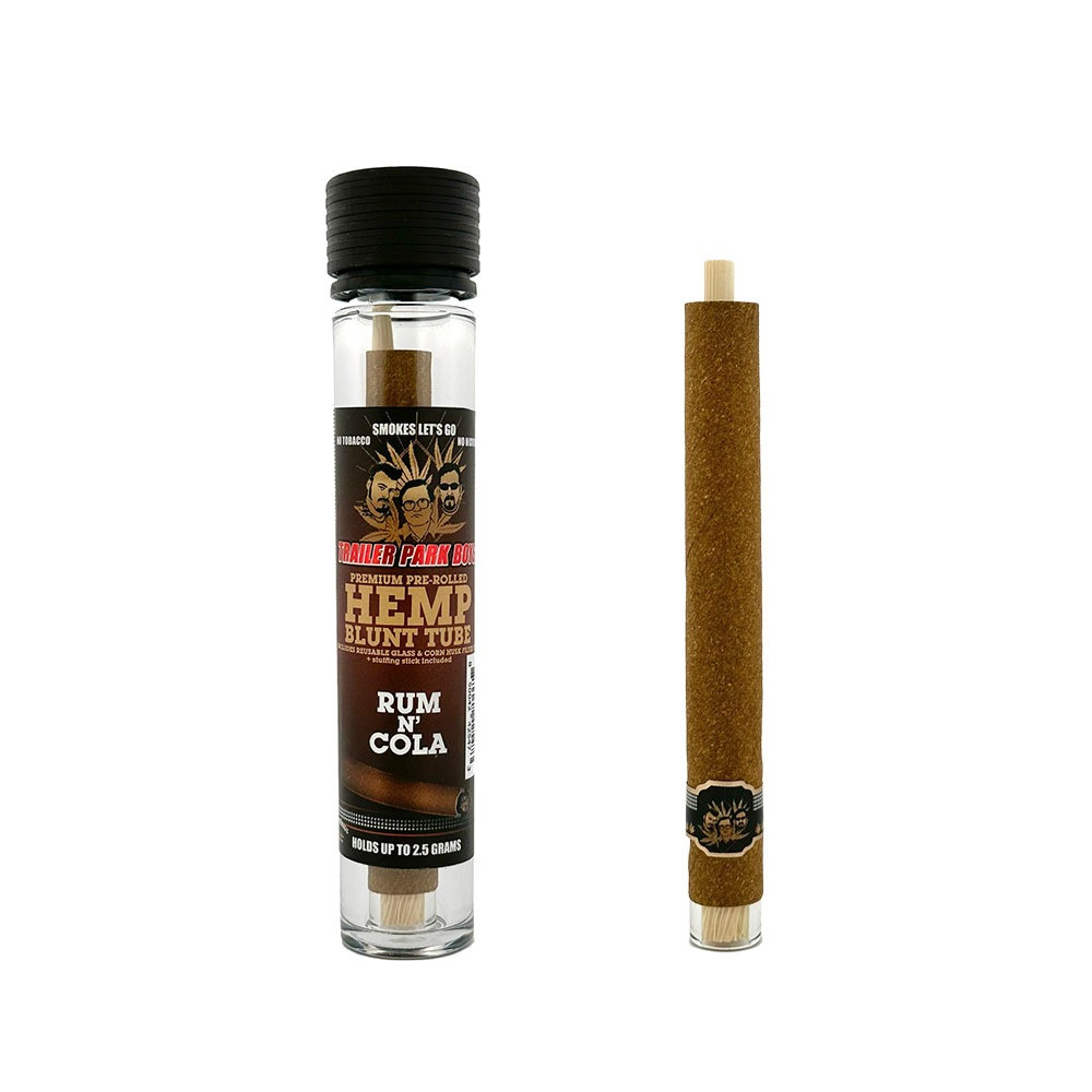 Trailer Park Boys Premium Pre-Rolled Hemp Blunt Tube - Calm Leaf