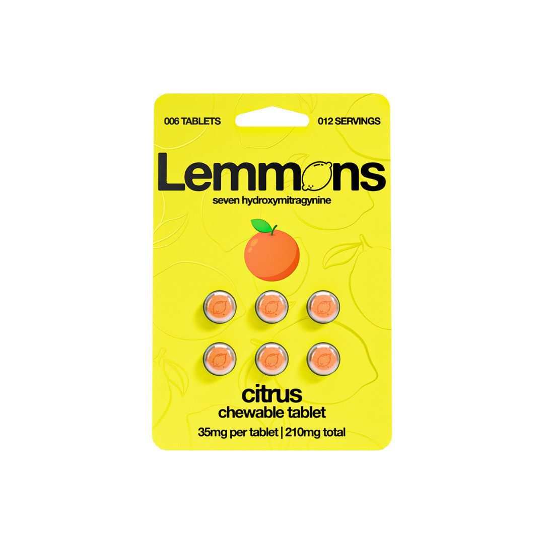 Lemmons Seven Hydroxymitragynine 7-OH 35mg Tablets - Calm Leaf