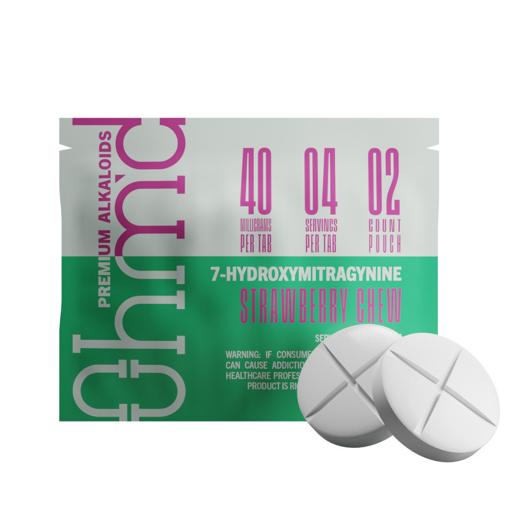 Ohm'd Premium Alkaloids 7-Hydroxy 40mg Tablets - Calm Leaf