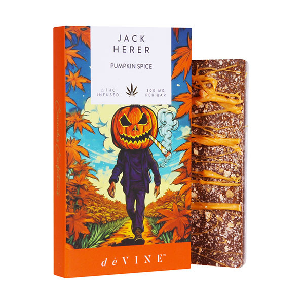 deVINE Delta 9 THC + CBD Confections Chocolate Bar - Calm Leaf