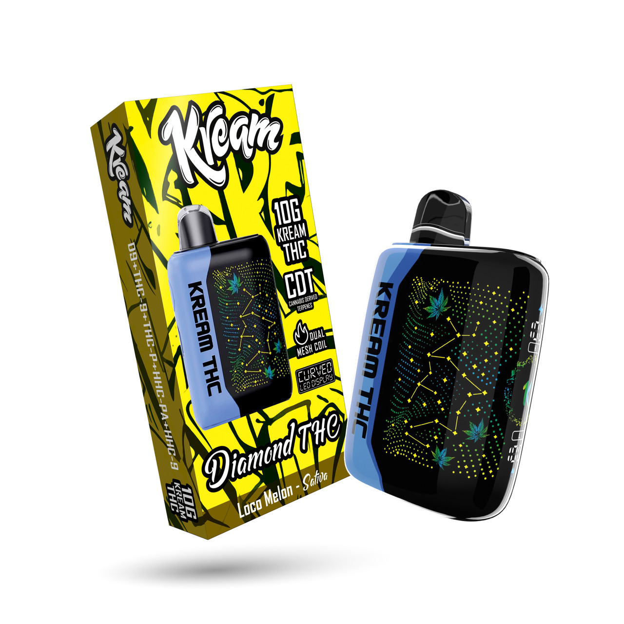 Kream Diamond THC 10G Disposable Vape Pen