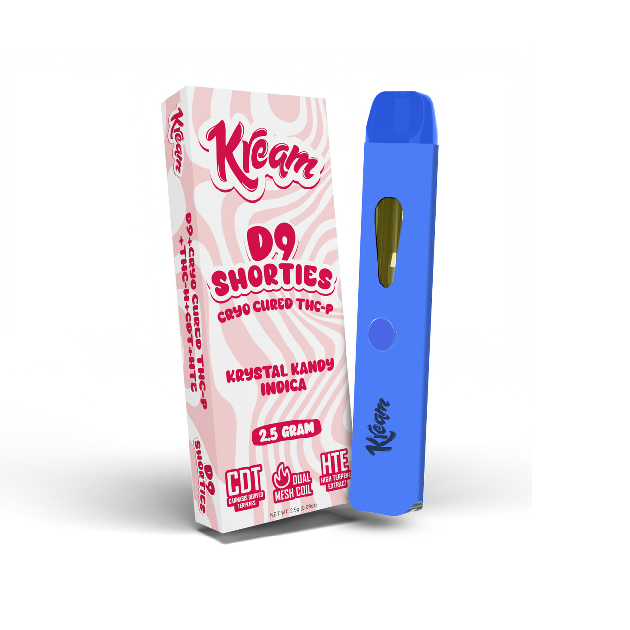 Kream D9 Shorties 2.5G Disposable Vape Pen - Calm Leaf