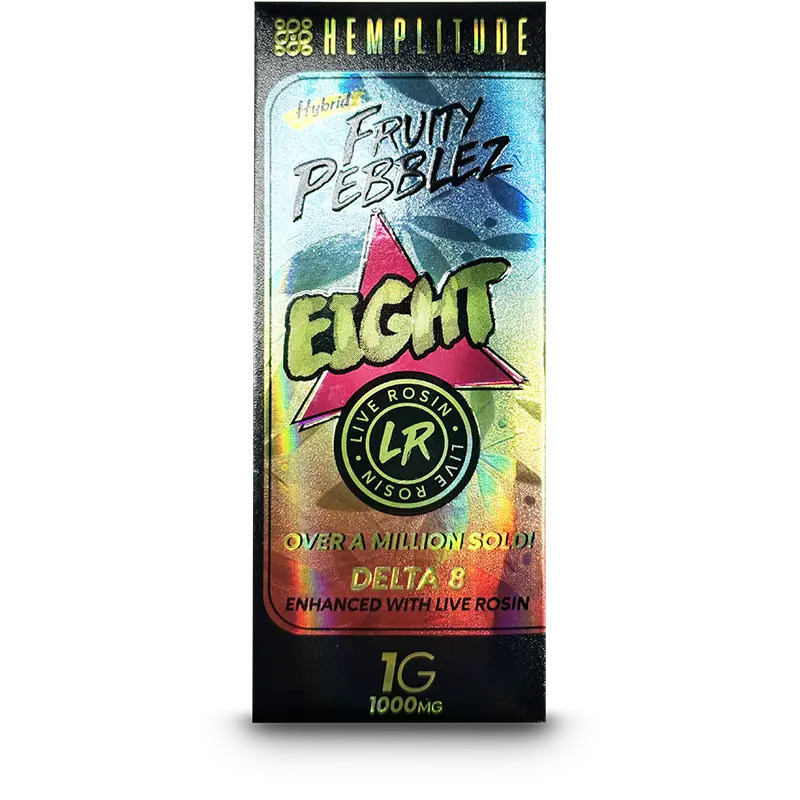 Hemplitude Delta 8 THC Live Rosin Disposable Vape Pen - Calm Leaf
