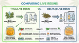 Choosing Your Next Cannabinoid + Live Resin: THCA Live Resin vs. Delta 8 Live Resin