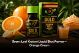 Green Leaf Kratom Liquid Shot Review – Orange Cream 