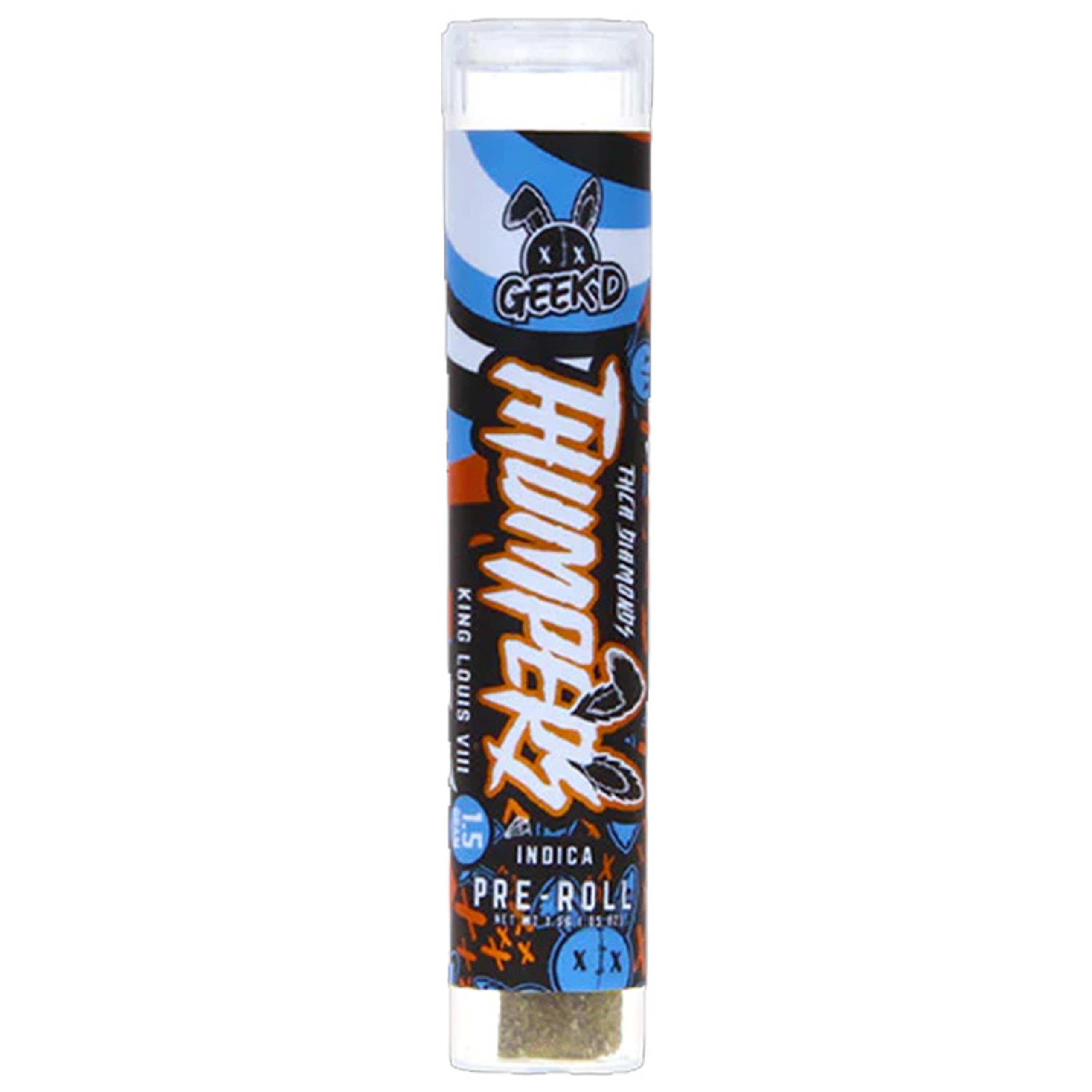 Geek #39 d Thumpers THCA Diamonds 1 5G Pre Roll Calm Leaf Geek #39 d Thumpers THCA Diamonds 1 5G Pre Roll Calm Leaf