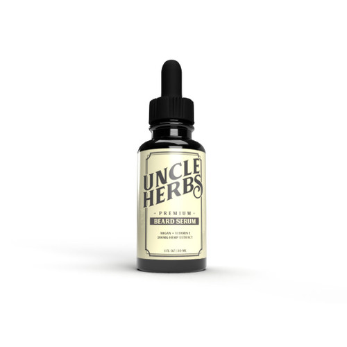 Uncle Herb's Hemp CBD Beard Oil The Calm Leaf