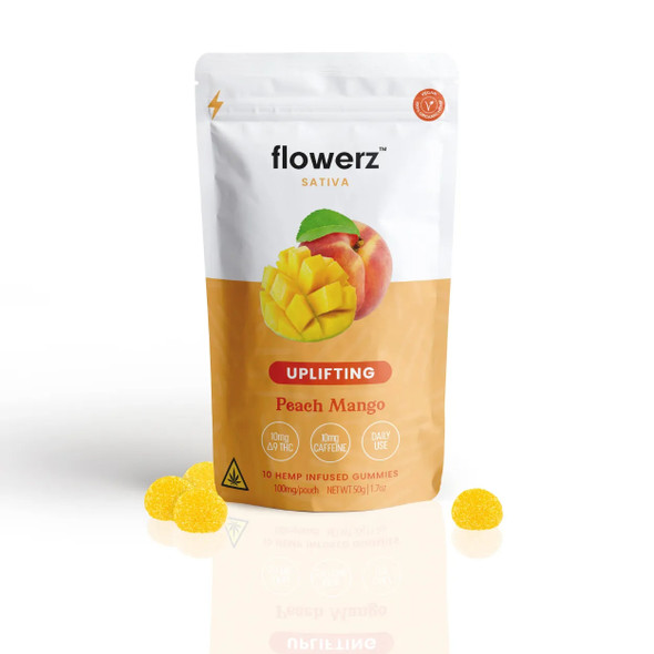 Flowerz Delta 8 THC Euphoria Gummies - Calm Leaf