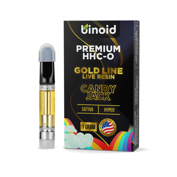 Binoid Gold Line Live Resin Premium HHC-O Vape Cartridge