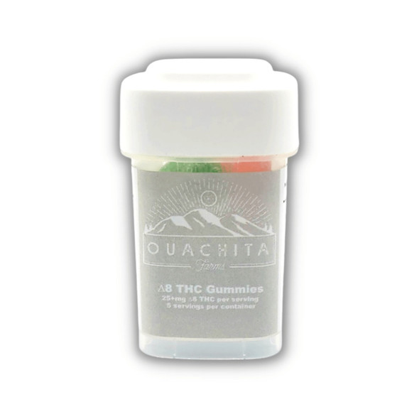 Ouachita Farms Delta 8 THC Gummies - 25mg Front