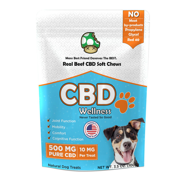 Green Garden Gold CBD Wellness Soft Chew Dog Treats Green Garden Gold CBD Wellness Soft Chew Dog Treats