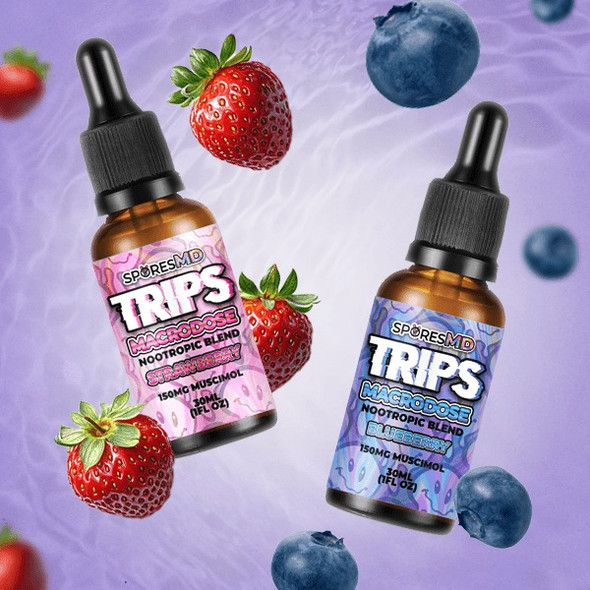 SporesMD Trips Macrodose Nootropic Infused Tincture