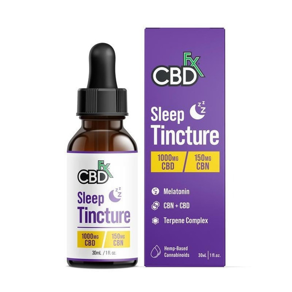CBDfx CBD + CBG Oil Wellness 2:1 Tincture - Calm Leaf