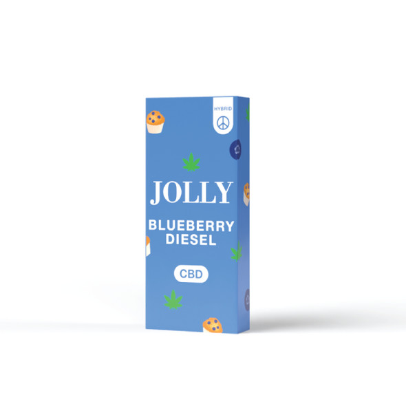 Jolly Full Spectrum CBD 2G Disposable Vape Pen - Blueberry Diesel