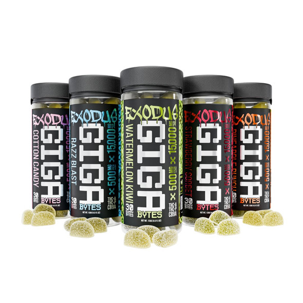 Exodus Gigabytes THC-A + THC-P + CB9A Gummies
