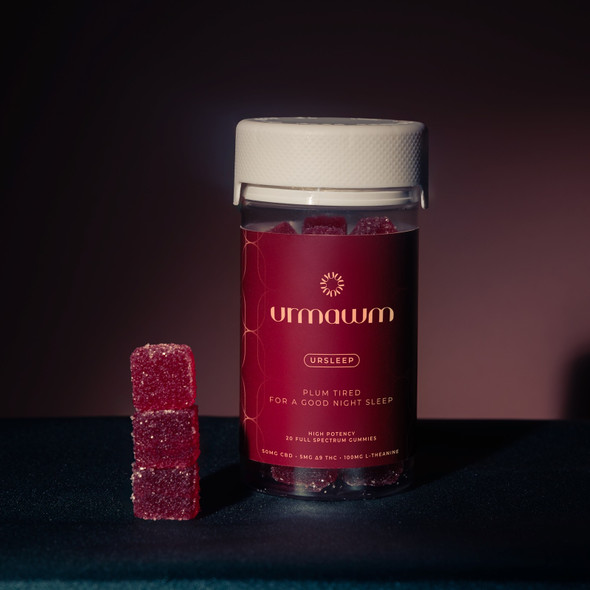 Urmawm Ursleep Delta 9 THC + CBD High Potency Full Spectrum Gummies