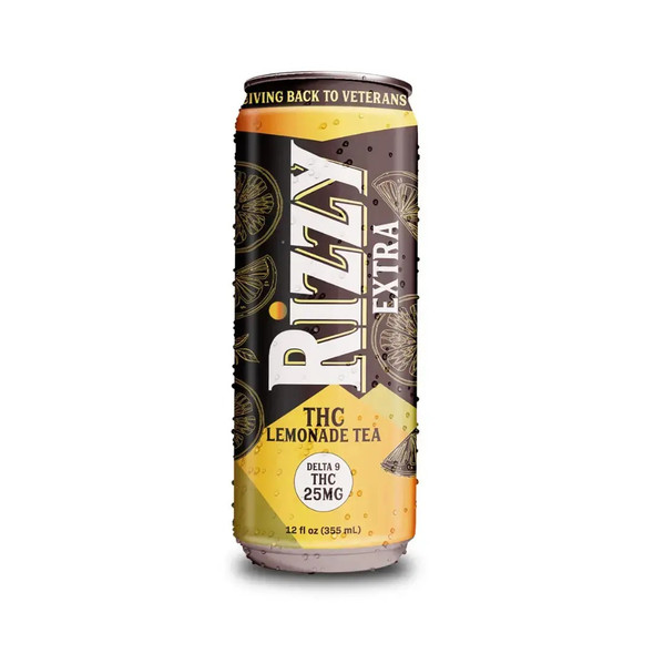 Rizzy Extra Delta 9 THC 25mg Iced Tea Lemonade
