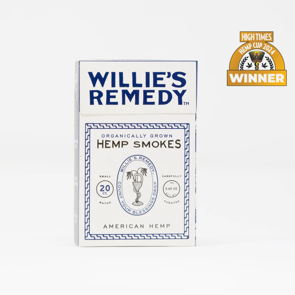 Willie's Remedy Hemp Smokes - Box
