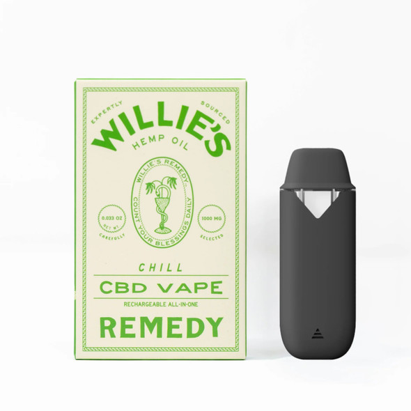 Willie's Remedy CBD 1G Disposable Vape Pen - Chill