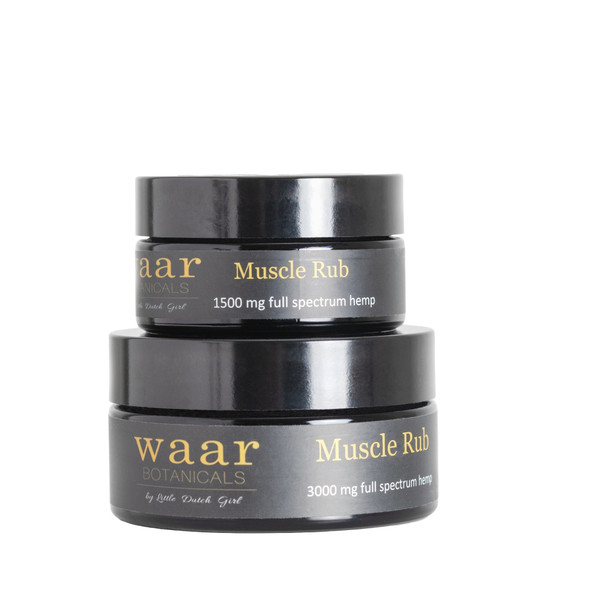 Waar Botanicals Full Spectrum Hemp CBD Muscle Rub