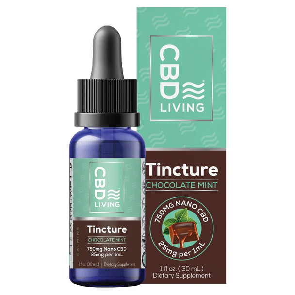 CBD Living Nano Infused Broad Spectrum Hemp CBD Flavored Tincture