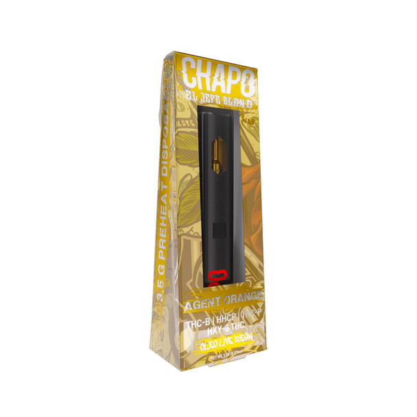 Chapo Extrax El Jefe Blend THCB + HHCP + THCP + HXY-8 THC Disposable Vape  Pen - Calm Leaf