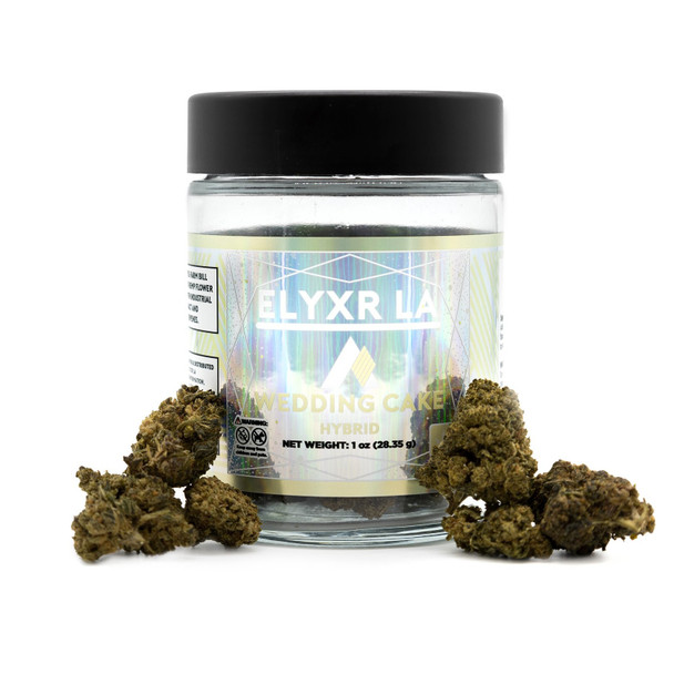 Elyxr Delta 8 THC Flower - Wedding Cake