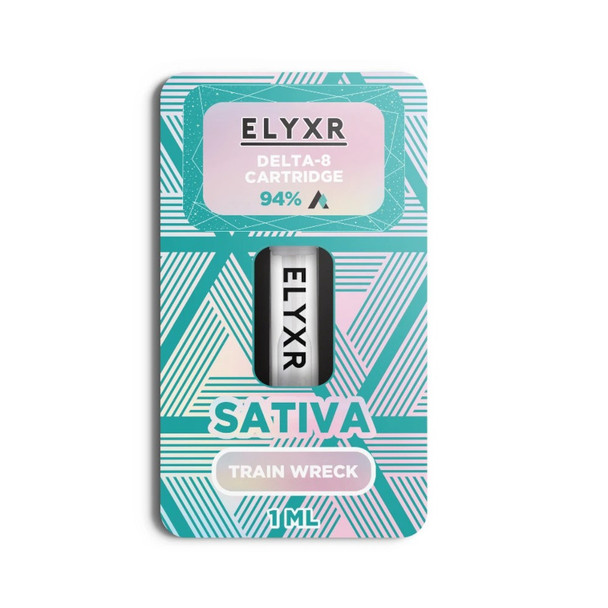 Elyxr Delta 8 THC Vape Cartridge - Trainwreck