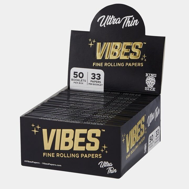Vibes Papers Box King Size Slim Ultra Thin
