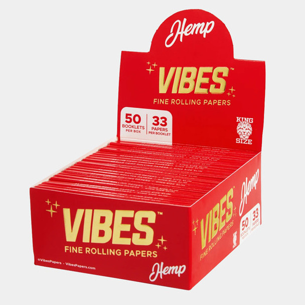 Vibes Papers Box King Size Slim Hemp