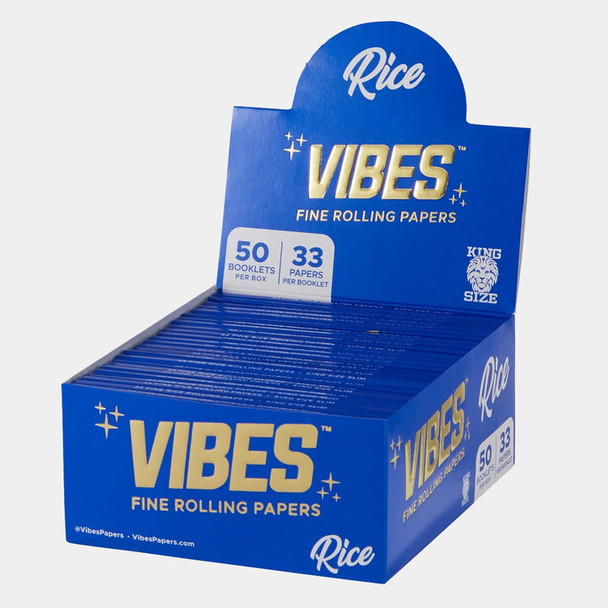 Vibes Papers Box King Size Slim Rice