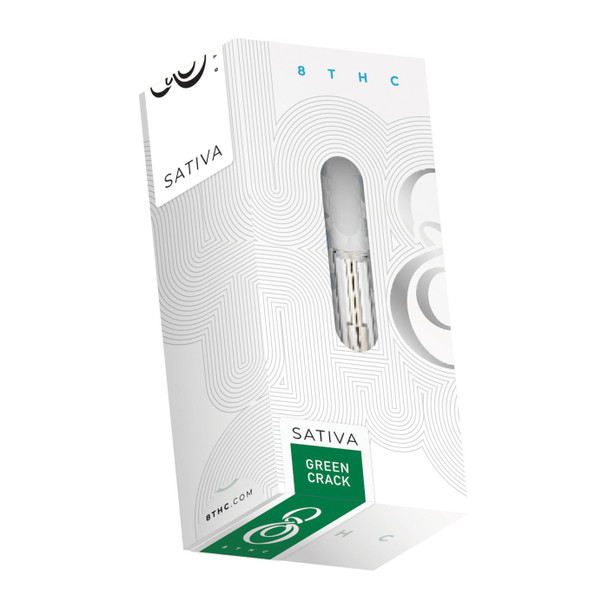 8 THC Delta 8 THC Vape Cartridge - Green Crack