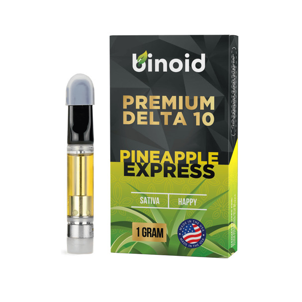 Binoid Delta 10 THC Vape Cartridge - Pineapple Express