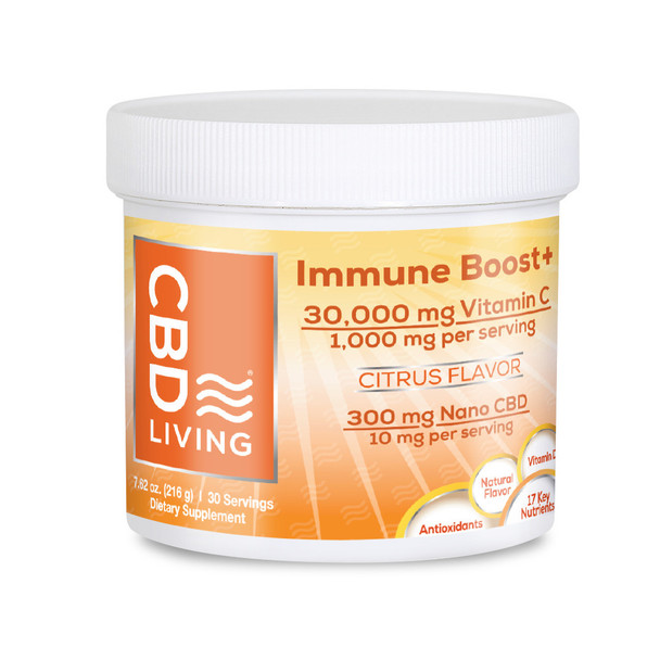 CBD Living Nano Broad Spectrum Hemp CBD Immune Boost